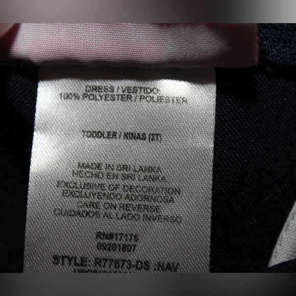 Jessica Ann Toddler Girl Nautical Dress 2T - Picture 4 of 6